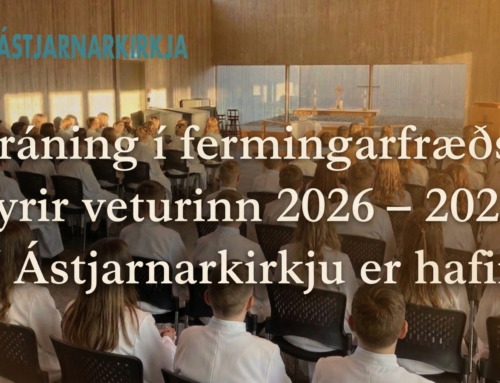 Skráning í fermingarfræðslu fyrir veturinn 2026 – 2027 er hafin